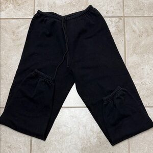 SKIMS BLACK SWEATPANTS